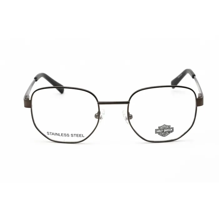 Harley Davidson Mens Eyeglasses Clear Demo Lens Matte Gunmetal Frame HD0881 009 Harley Davidson Rings