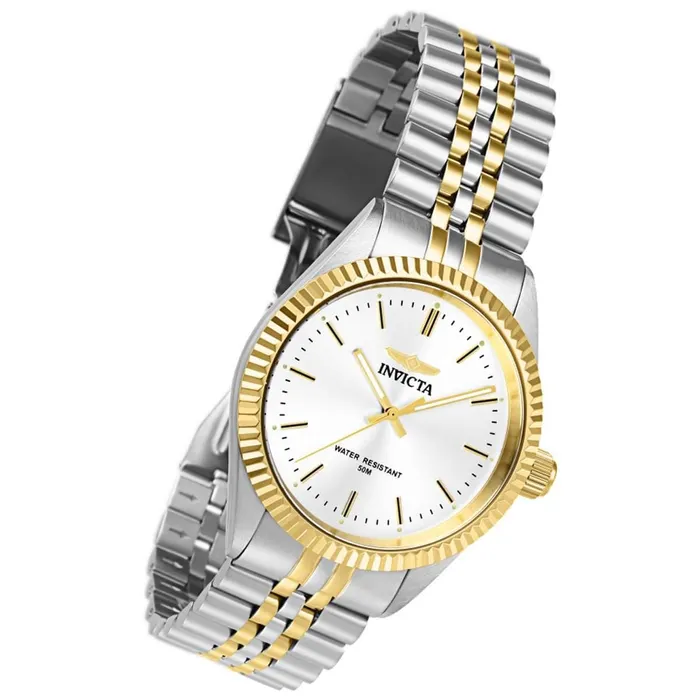 Invicta Bracelets Invicta Mens Bracelet Watch Specialty Quartz Silver Dial Two Tone Steel 29378 Invicta Bracelets Invicta Mens Bracelet Watch Specialty Quartz Silver Dial Two Tone Steel 29378