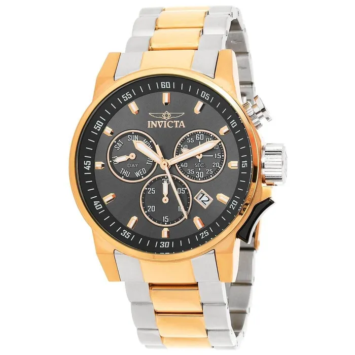 Invicta Bracelets Invicta Mens Chronograph Watch IForce Gunmetal Dial Two Tone Bracelet 31635 Invicta Bracelets Invicta Mens Chronograph Watch IForce Gunmetal Dial Two Tone Bracelet 31635