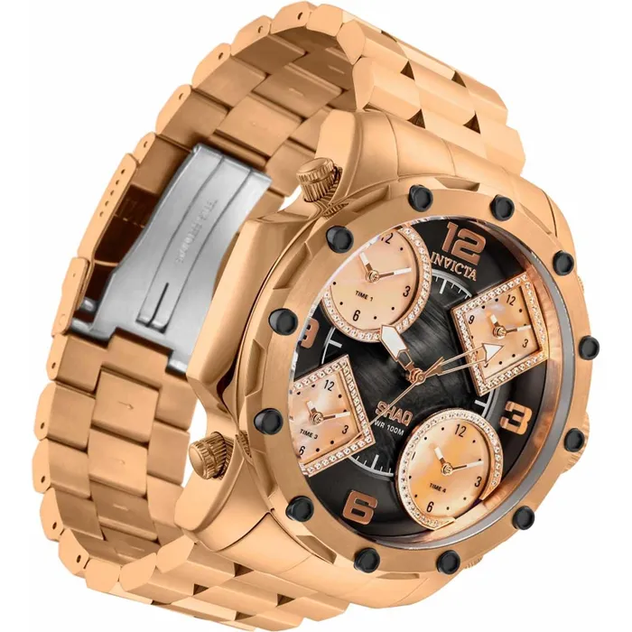 Invicta Bracelets Invicta Mens Diamond Watch Shaq Rose Gold Stainless Steel Bracelet 33868 Invicta Bracelets Invicta Mens Diamond Watch Shaq Rose Gold Stainless Steel Bracelet 33868