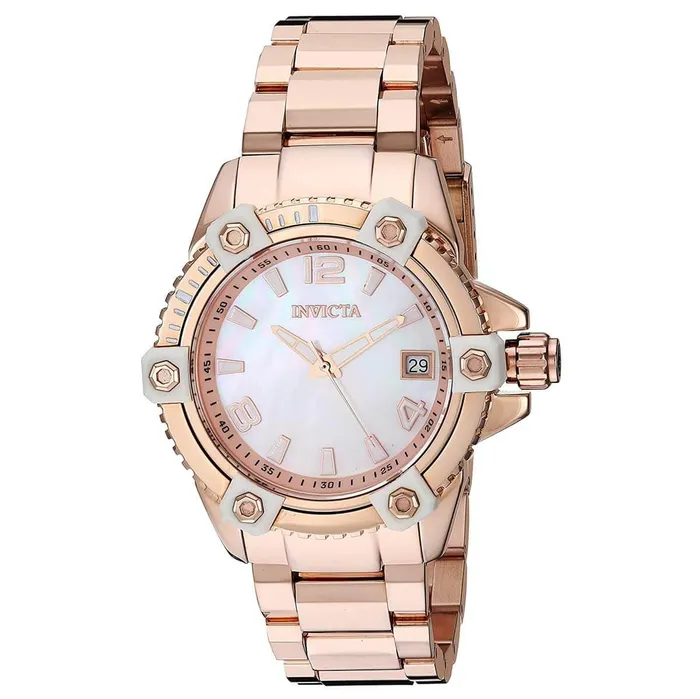 Invicta Bracelets Invicta Womens Quartz Watch Pro Diver MOP Dial Stainless Steel Bracelet 27884 Invicta Bracelets Invicta Womens Quartz Watch Pro Diver MOP Dial Stainless Steel Bracelet 27884