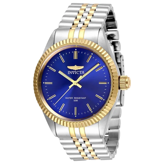 Invicta Invicta 29380 Mens Specialty Blue Dial Two Tone Bracelet Watch Bracelets Invicta Invicta 29380 Mens Specialty Blue Dial Two Tone Bracelet Watch Bracelets