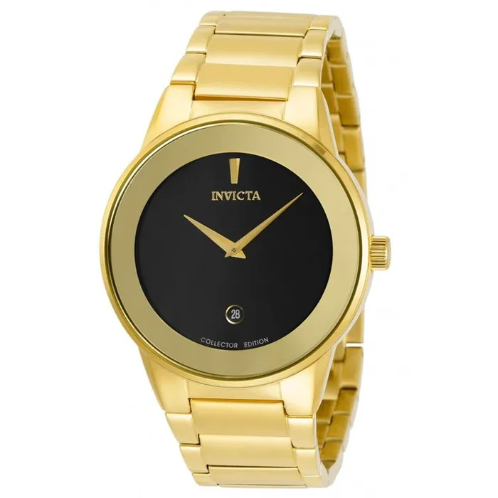 Invicta Mens Quartz Watch Specialty Date Yellow Gold Bracelet 30537 Invicta Bracelets Invicta Mens Quartz Watch Specialty Date Yellow Gold Bracelet 30537 Invicta Bracelets