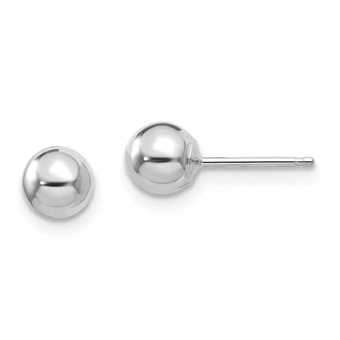 Jewelry Madi K Kids 14k White Gold Polished 5mm Ball Post Earrings Earrings Jewelry Madi K Kids 14k White Gold Polished 5mm Ball Post Earrings Earrings