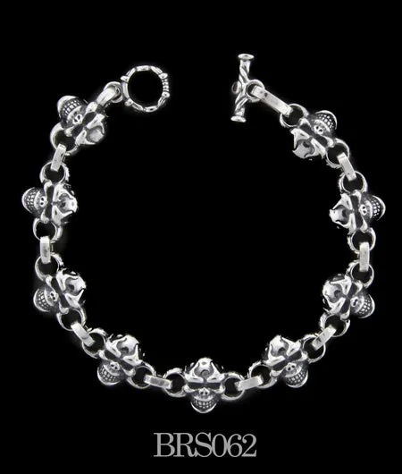 Mini Sidebyside Jumped Skull Bracelet DCJ Bracelets