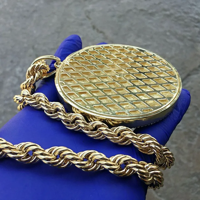 Necklaces Huge Ice Age Medallion Iced Flooded Out Gold Finish Rope Chain Necklace 36 Bling Cartel Admin Necklaces Huge Ice Age Medallion Iced Flooded Out Gold Finish Rope Chain Necklace 36 Bling Cartel Admin