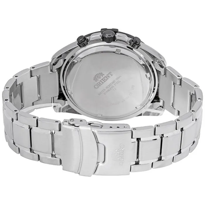 Orient Mens Quartz Watch Endeavor Chronograph Black Dial SS Bracelet FTT0Y002B0 ORIENT Bracelets Orient Mens Quartz Watch Endeavor Chronograph Black Dial SS Bracelet FTT0Y002B0 ORIENT Bracelets