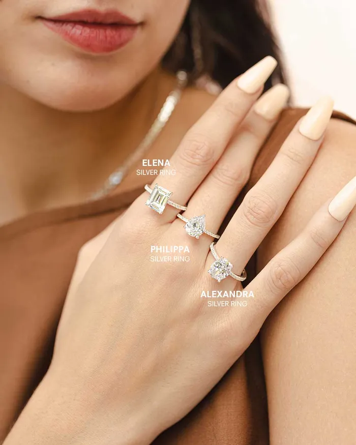 Penny Pairs Rings Alexandra Silver Ring Penny Pairs Rings Alexandra Silver Ring