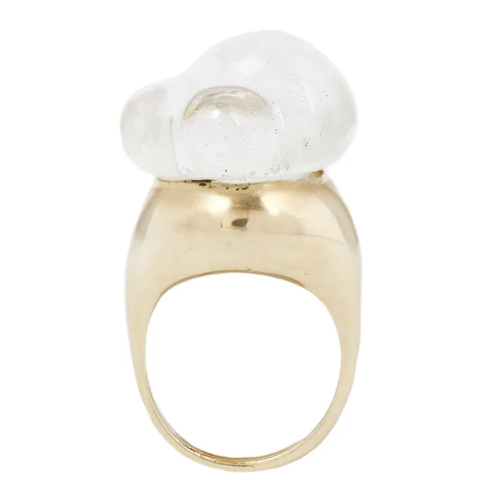 Quartz Cloud Ring TenThousandThings Rings
