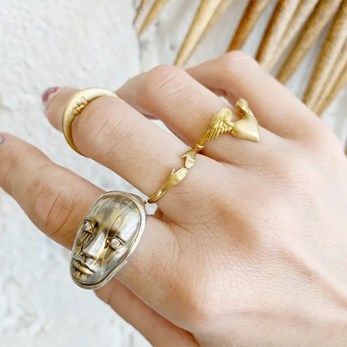 Rings Anthony Lent Tiny Hands Ring