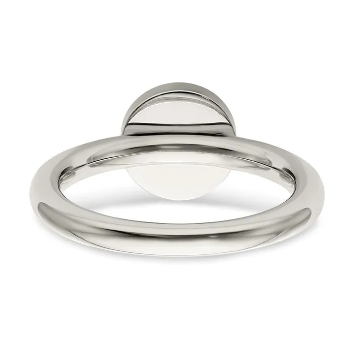 Rings Chisel Stainless Steel Polished Circle Ring Rings Chisel Stainless Steel Polished Circle Ring