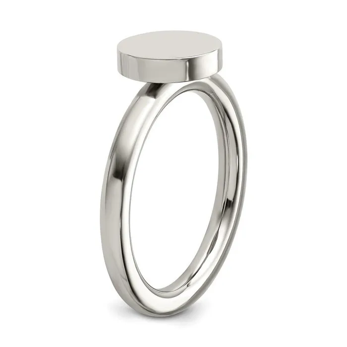 Rings Chisel Stainless Steel Polished Circle Ring Rings Chisel Stainless Steel Polished Circle Ring