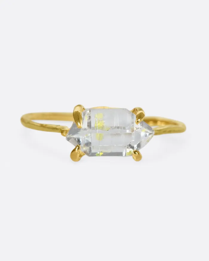Rings MONAKA Petroleum Quartz Ring