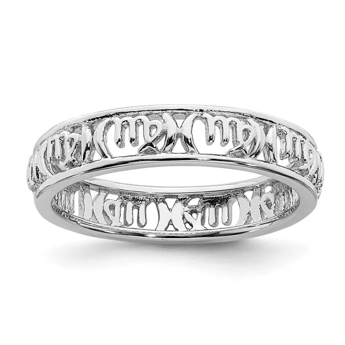 Rings Stackable Expressions Sterling Silver Stackable Expressions Virgo Zodiac Ring QSK2019 Rings Stackable Expressions Sterling Silver Stackable Expressions Virgo Zodiac Ring QSK2019