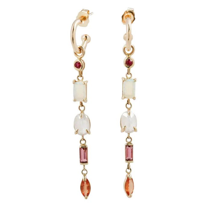 Scosha Earrings Rokia Chain Drop Earrings