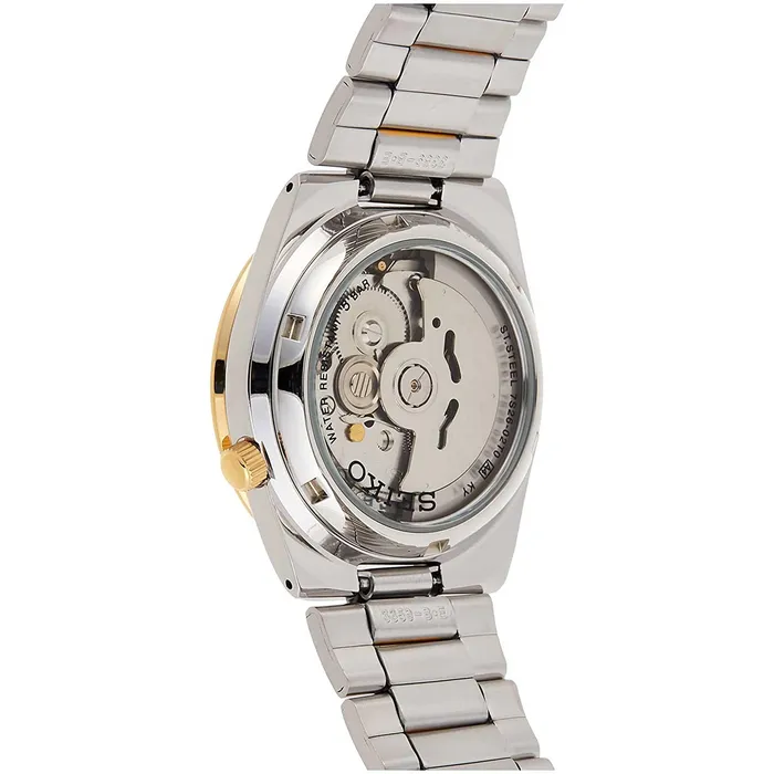 Seiko Mens Watch 5 Sports Automatic Two Tone Stainless Steel Bracelet SNKE04K1 SEIKO Bracelets