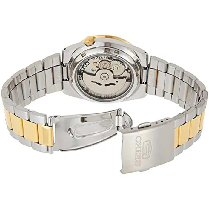Seiko Mens Watch 5 Sports Automatic Two Tone Stainless Steel Bracelet SNKE04K1 SEIKO Bracelets