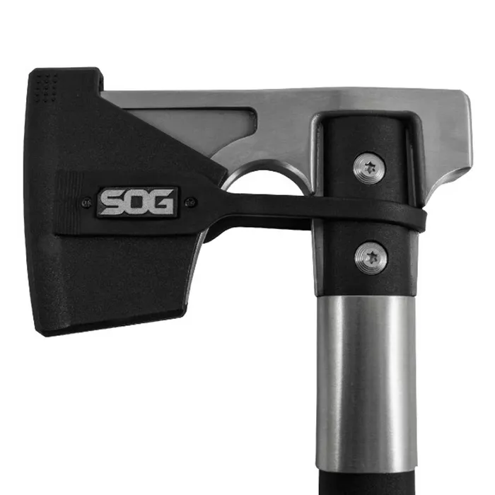 SOG SOG Camp Axe Brushed Finish Stainless Steel Head with Black Handle CH1001CP Bracelets SOG SOG Camp Axe Brushed Finish Stainless Steel Head with Black Handle CH1001CP Bracelets