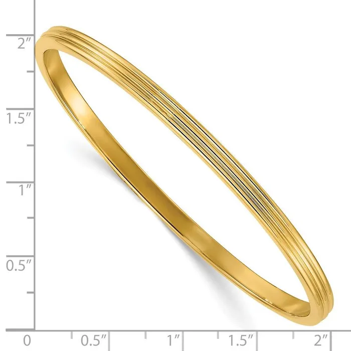 Stainless Steel Yellow IPplated Bangle Chisel Bracelets Stainless Steel Yellow IPplated Bangle Chisel Bracelets