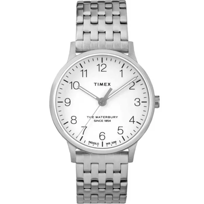 Timex Womens Watch Waterbury Quartz White Dial Stainless Steel Bracelet Tw2R72600 Timex Bracelets Timex Womens Watch Waterbury Quartz White Dial Stainless Steel Bracelet Tw2R72600 Timex Bracelets