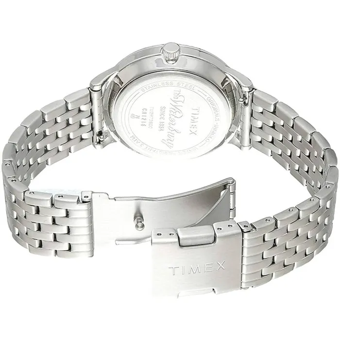 Timex Womens Watch Waterbury Quartz White Dial Stainless Steel Bracelet Tw2R72600 Timex Bracelets Timex Womens Watch Waterbury Quartz White Dial Stainless Steel Bracelet Tw2R72600 Timex Bracelets