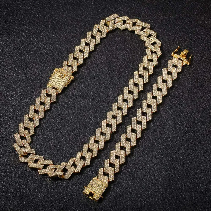 VVS Jewelry Bracelets Extra Thicc 20mm Miami Prong Cuban Chain FREE Bracelet VVS Jewelry Bracelets Extra Thicc 20mm Miami Prong Cuban Chain FREE Bracelet