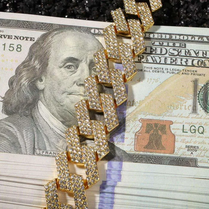 VVS Jewelry Bracelets Extra Thicc 20mm Miami Prong Cuban Chain FREE Bracelet VVS Jewelry Bracelets Extra Thicc 20mm Miami Prong Cuban Chain FREE Bracelet
