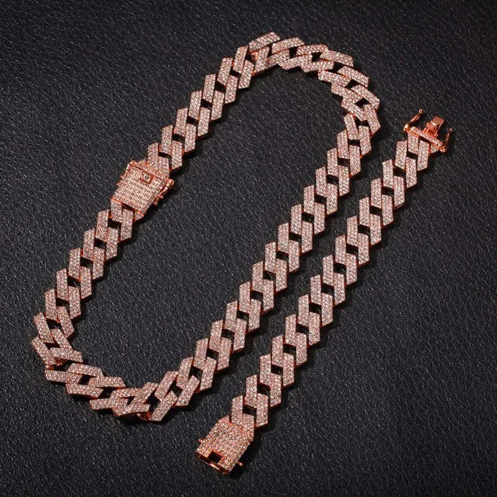 VVS Jewelry Bracelets Extra Thicc 20mm Miami Prong Cuban Chain FREE Bracelet VVS Jewelry Bracelets Extra Thicc 20mm Miami Prong Cuban Chain FREE Bracelet