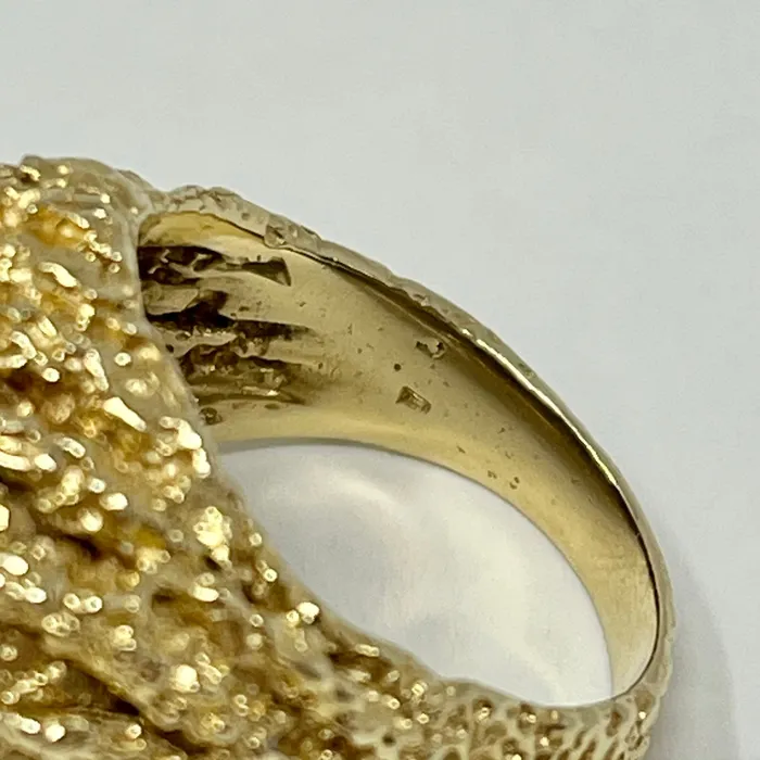 18K Gold Diamond Dome Ring Jewelry Rings
