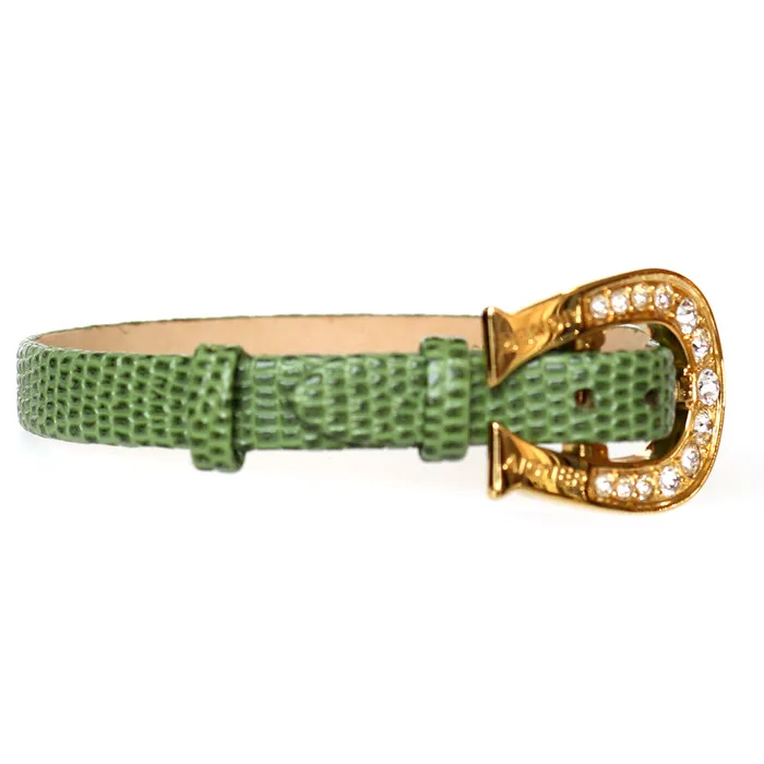 Aigner Leather Bracelet With Swarovski Stones Aigner Bracelets Aigner Leather Bracelet With Swarovski Stones Aigner Bracelets
