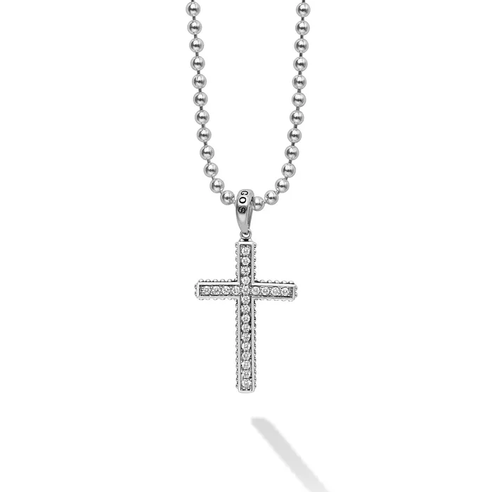 Anthem Diamond Cross Amulet Necklace LAGOS Necklaces