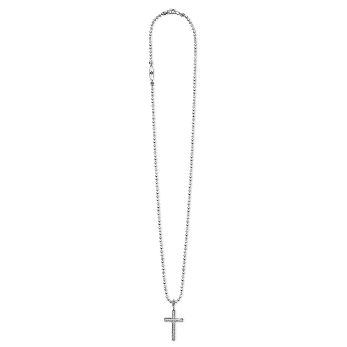 Anthem Diamond Cross Amulet Necklace LAGOS Necklaces Anthem Diamond Cross Amulet Necklace LAGOS Necklaces