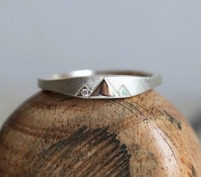 Anya Gold Wedding Ring Unique Wedding Ring Capucinne Rings