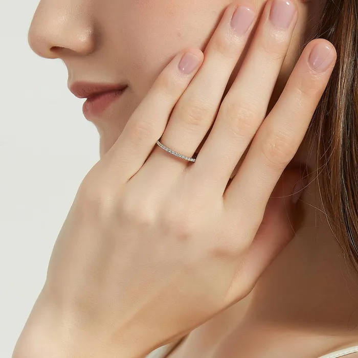 BERRICLE 3Stone 12ct Oval CZ Ring Set in Sterling Silver Rings
