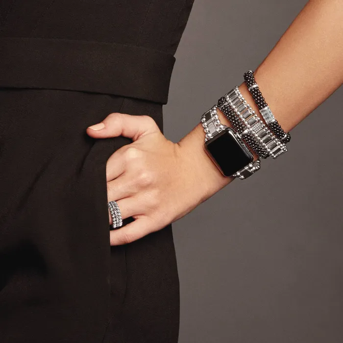 Bracelets Caviar Spark Single Station Diamond Link Bracelet Lagos Bracelets Caviar Spark Single Station Diamond Link Bracelet Lagos