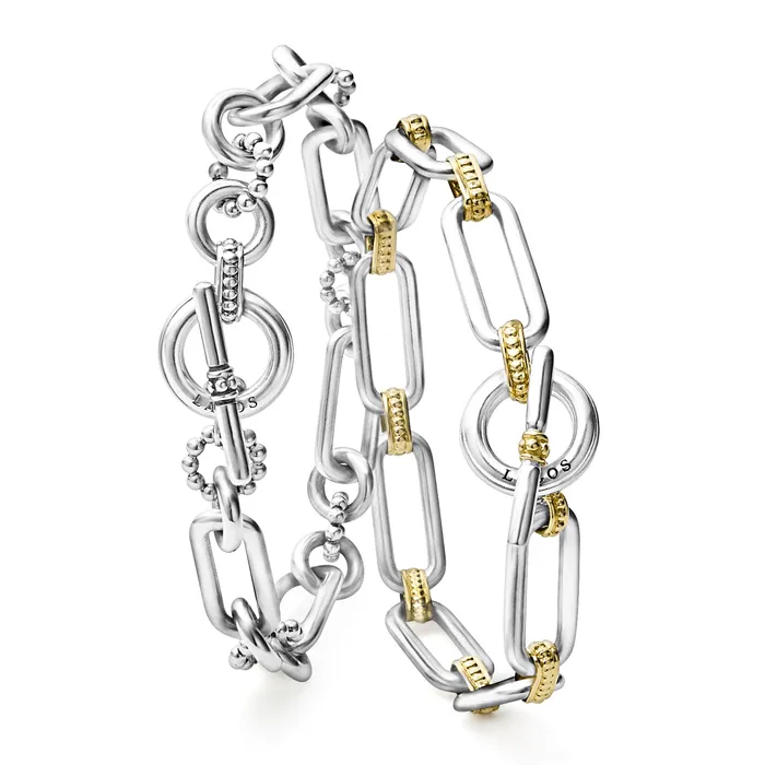Bracelets LAGOS Signature Caviar Link Bracelet Gift Set