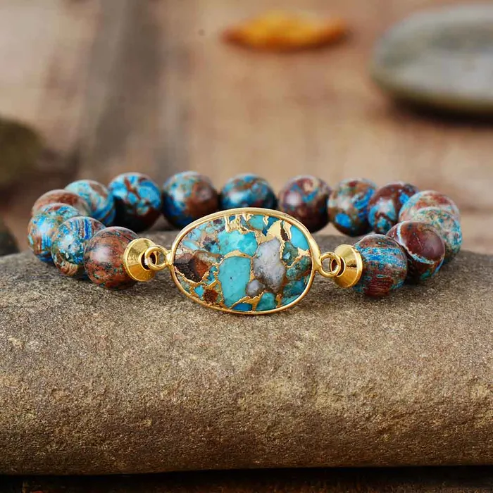 Bracelets WickedAF Blue Jasper Bracelet