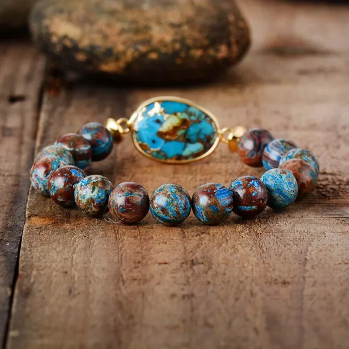 Bracelets WickedAF Blue Jasper Bracelet