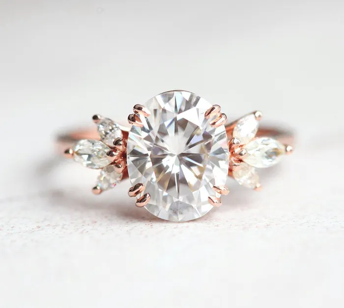 Capucinne Rings Charlize Lab Diamond Ring