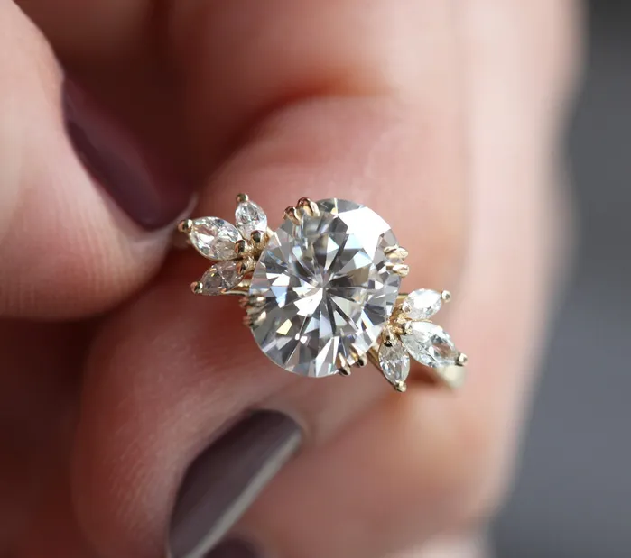 Capucinne Rings Charlize Lab Diamond Ring