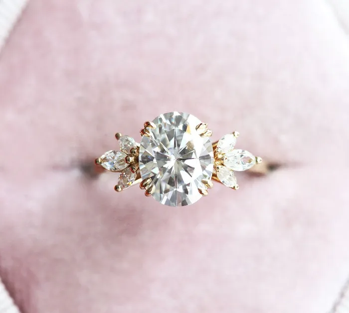 Capucinne Rings Charlize Lab Diamond Ring