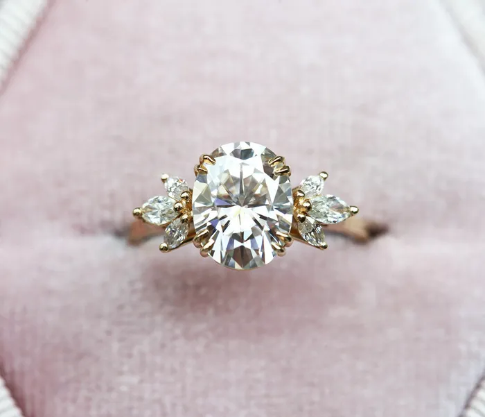 Capucinne Rings Charlize Lab Diamond Ring