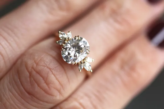Capucinne Rings Charlize Lab Diamond Ring