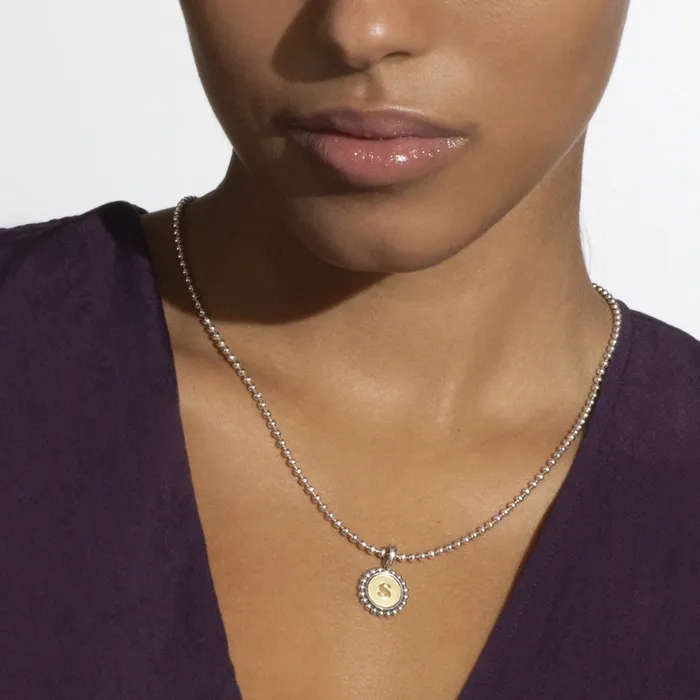Charm Necklaces Signature Caviar P Initial Charm LAGOS Charm Necklaces Signature Caviar P Initial Charm LAGOS