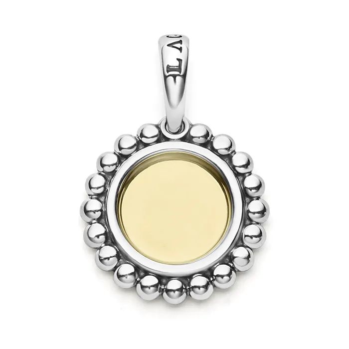 Charm Necklaces Signature Caviar P Initial Charm LAGOS Charm Necklaces Signature Caviar P Initial Charm LAGOS