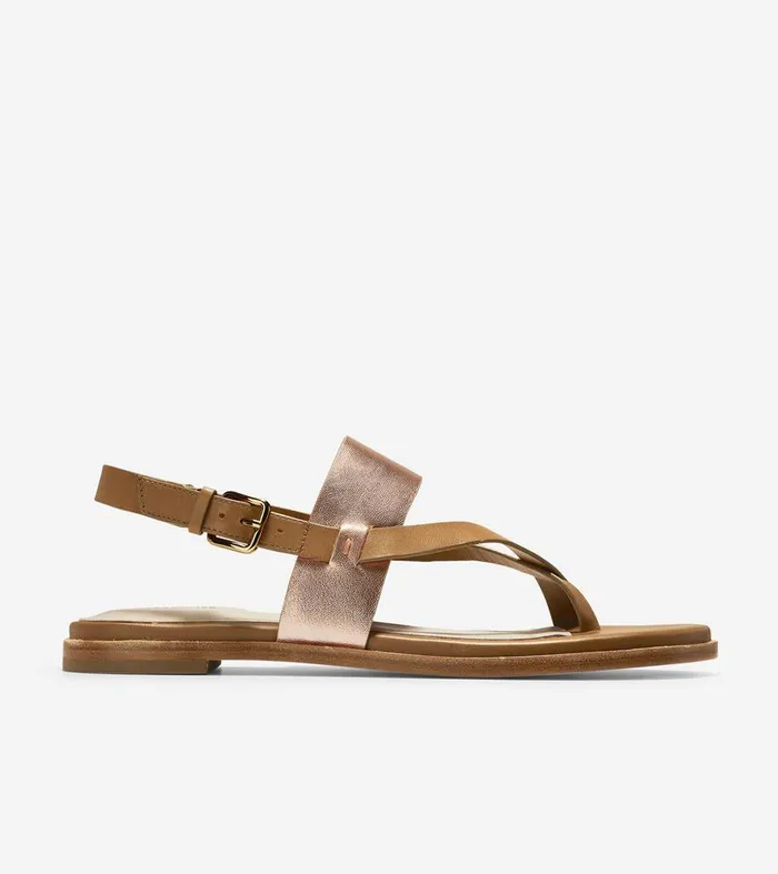 Cole Haan Anica Thong SandalPecanRose Gold95 PecanRose Goldsize 95 Cole Haan Earrings