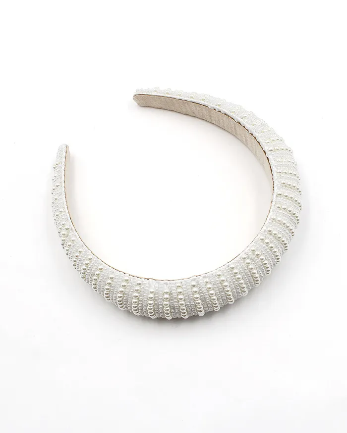 Earrings 06052024 Pearl Jeweled Headband