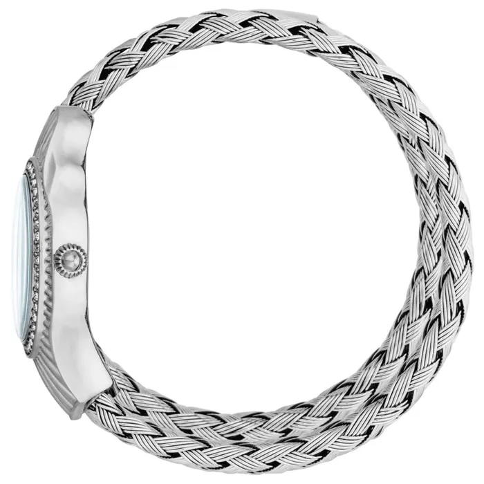 Just Cavalli Watches Just Cavalli Twined Ladies Blue Silver Signature Snake Watch