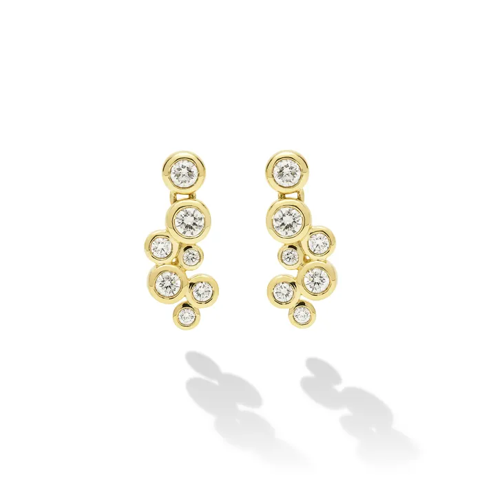 LAGOS 18K Fizz Diamond Linear Stud Earrings Earrings LAGOS 18K Fizz Diamond Linear Stud Earrings Earrings