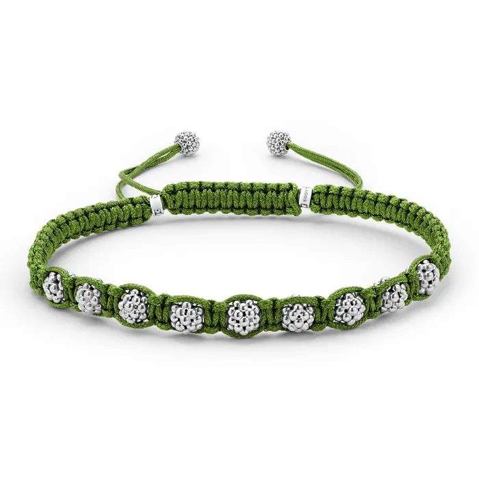 LAGOS Bracelets Anthem Green Macrame Bracelet